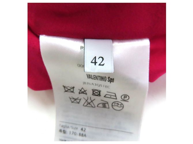 Vestido de algodón Valentino Rosa - vista 8