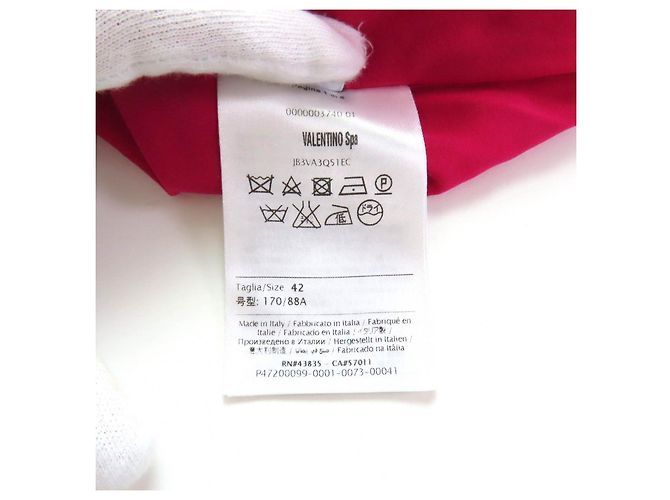 Vestido de algodón Valentino Rosa - vista 9