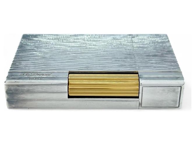 Autre Marque Dupont Gatsby Wave Lighter Silvery - view 3