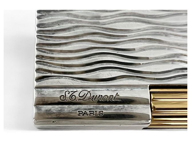 Autre Marque Dupont Gatsby Wave Lighter Silvery - view 6