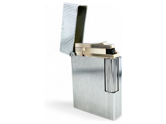Autre Marque Dupont Line 2 Lighter Smoking Accessory Silvery - view 4