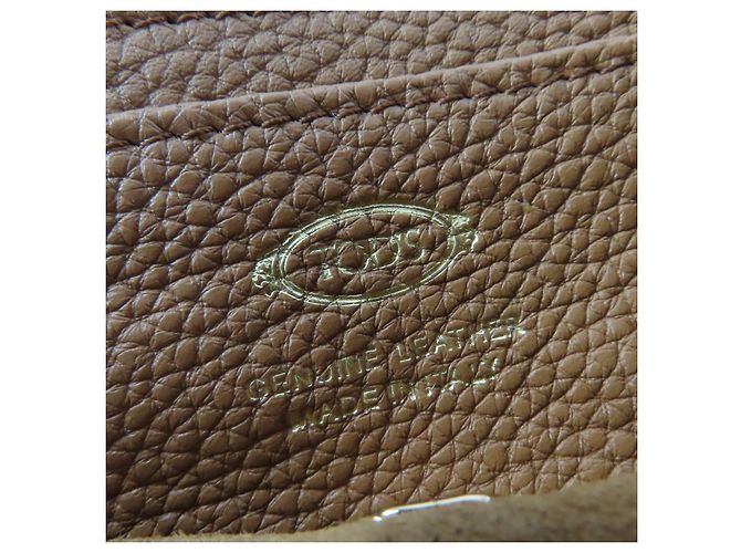 Tod's TOD’S Timeless Mini Flap Bag Borsa a tracolla in pelle Marrone - vista 10