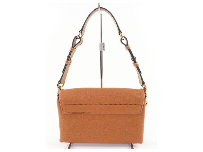 Tod's TOD’S Timeless Mini Flap Bag Borsa a tracolla in pelle Marrone - vista 3