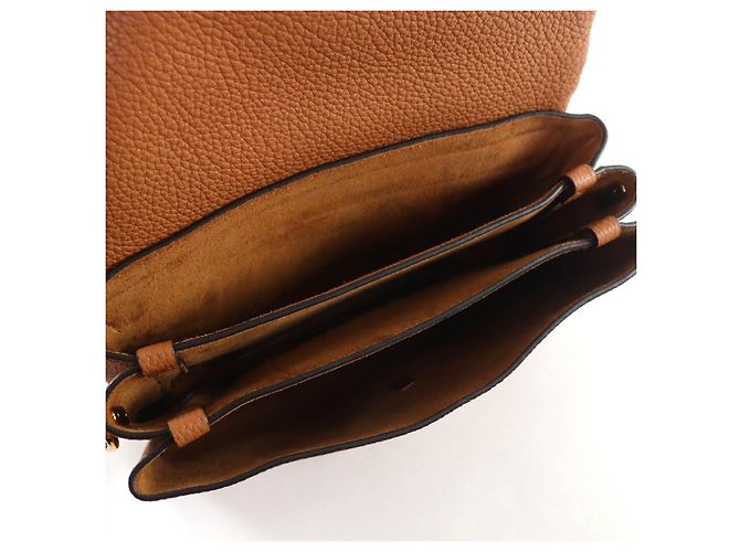 Tod's TOD’S Timeless Mini Flap Bag Borsa a tracolla in pelle Marrone - vista 7
