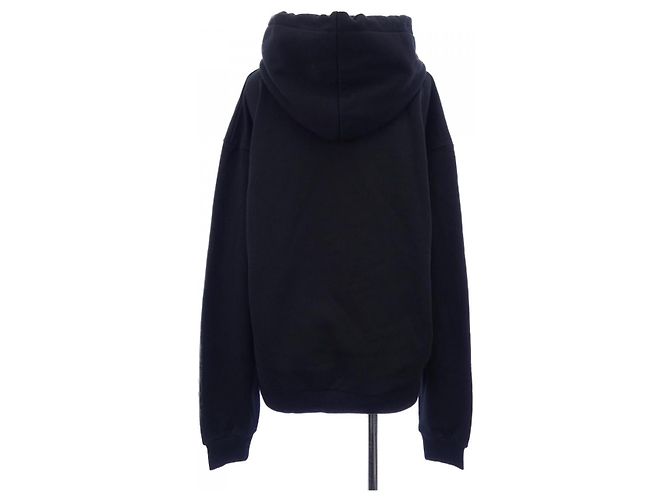 Céline Celine CELINE Loose Hoodie Hoodie Schwarz - Ansicht 2