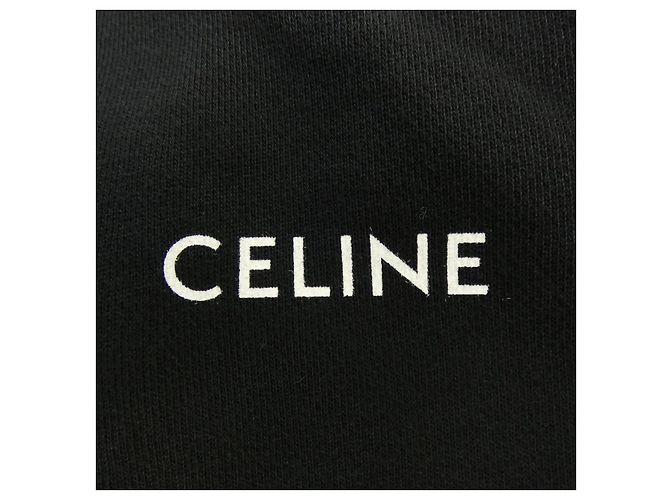 Céline Celine CELINE Loose Hoodie Hoodie Schwarz - Ansicht 7