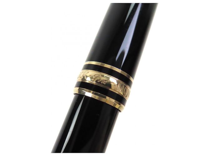 Montblanc Meisterstück Au585 Füllfederhalter Schwarz - Ansicht 10