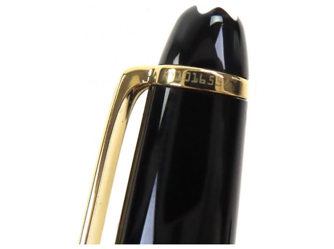 Montblanc Meisterstück Au585 Füllfederhalter Schwarz - Ansicht 11