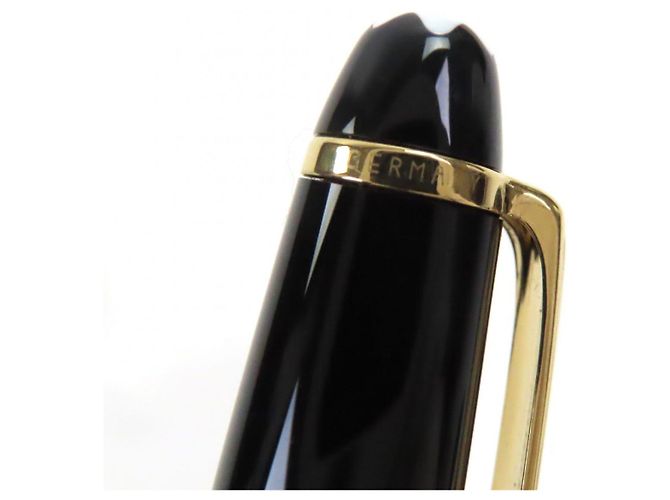Montblanc Meisterstück Au585 Füllfederhalter Schwarz - Ansicht 12