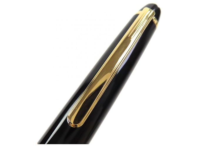 Montblanc Meisterstück Au585 Füllfederhalter Schwarz - Ansicht 7
