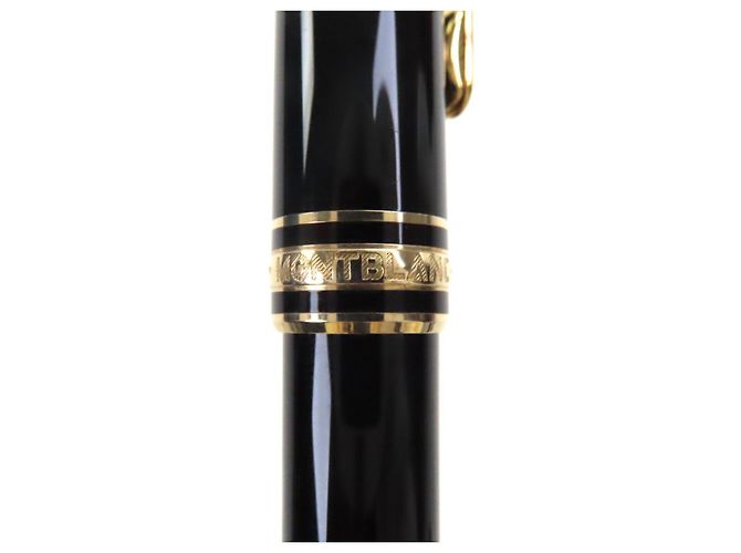 Montblanc Meisterstück Au585 Füllfederhalter Schwarz - Ansicht 8