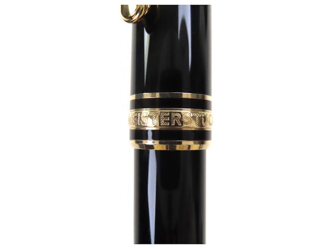 Montblanc Meisterstück Au585 Füllfederhalter Schwarz - Ansicht 9