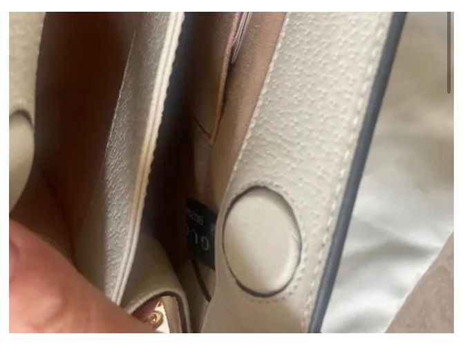 Gucci Bolso de Hombro Ophidia GG Roja Azul Beige - vista 12