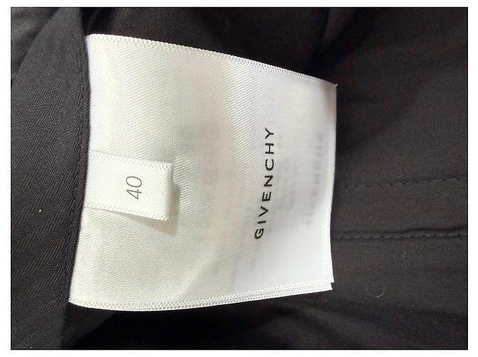 Pantaloncini in raso nero Givenchy - vista 5