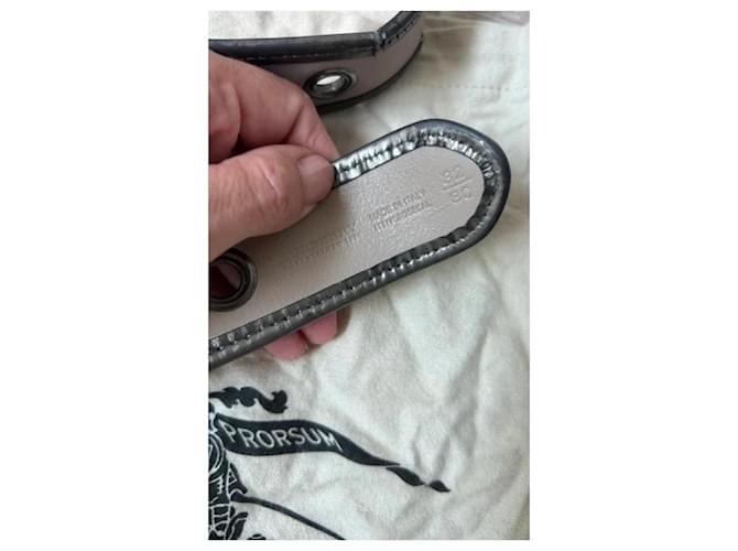 Cinturón Burberry Nova Check Castaño Beige Burdeos - vista 5