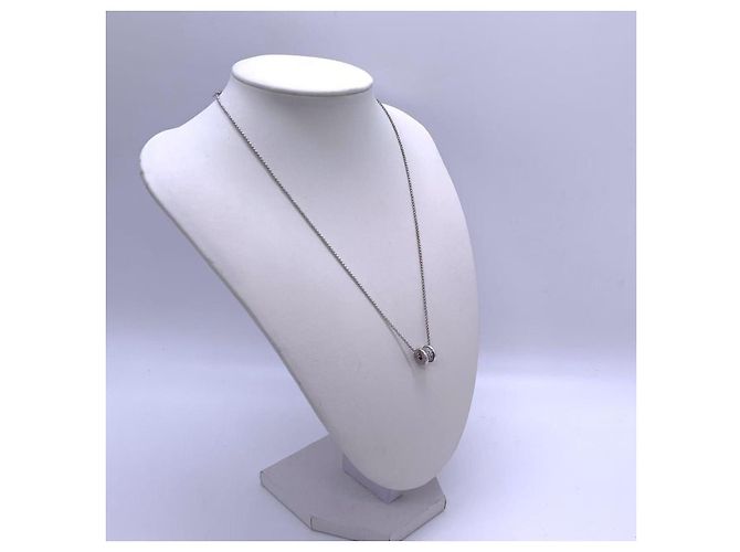 Bulgari Collana Bvlgari B.zero1 Platino e Diamanti Argento - vista 3