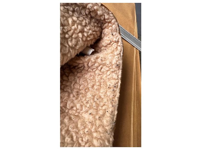 visvim Caravan Jkt Slub Velluto a Coste Camel Marrone - vista 19