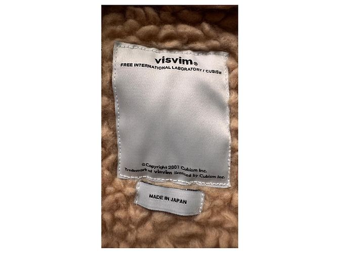 visvim Caravan Jkt Slub Velluto a Coste Camel Marrone - vista 8