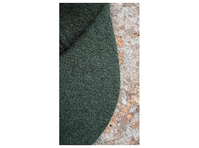 visvim Honus Tweed Cap - Dunkelgrün - Ansicht 3
