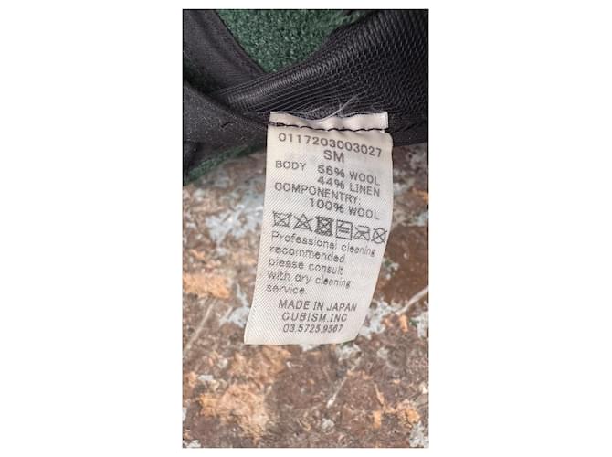 visvim Honus Tweed Cap - Dunkelgrün - Ansicht 7