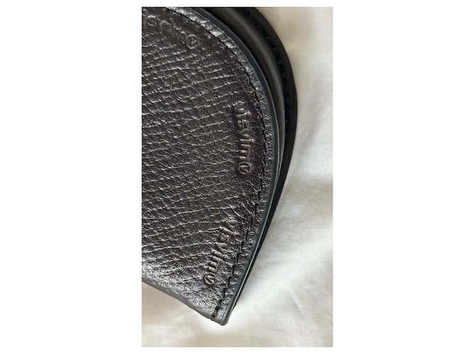visvim Portamonete in pelle vegetale Nero - vista 2