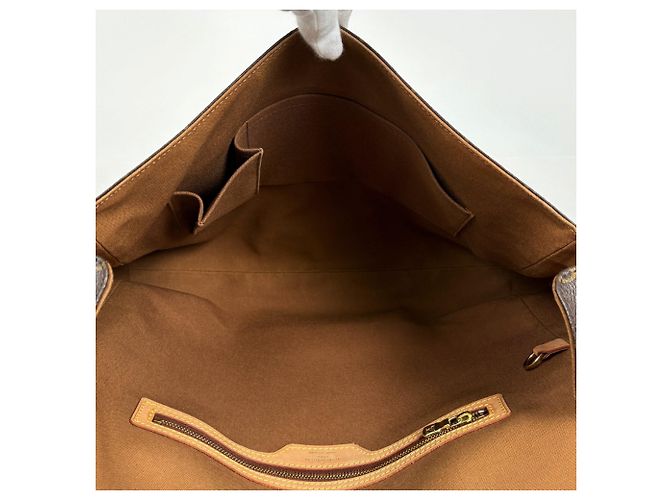 Bolso bandolera Abbesses Louis Vuitton Castaño - vista 8