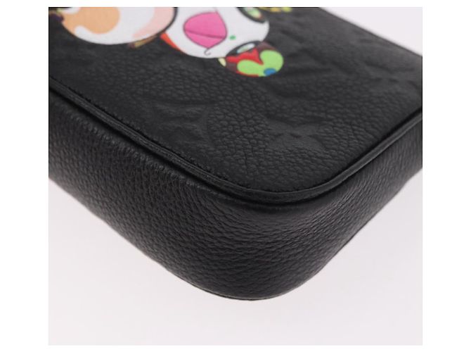 LOUIS VUITTON Empreinte Panda Mini Pochette Accessoires M13824 LV Auth 189260SM Negro Monograma - vista 15