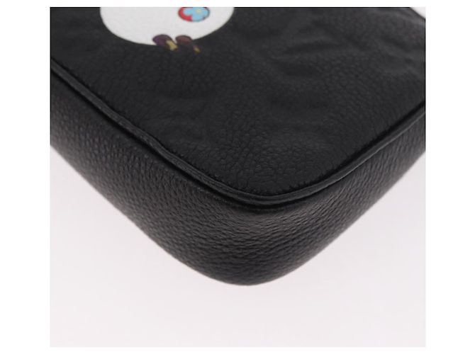 LOUIS VUITTON Empreinte Panda Mini Pochette Accessoires M13824 LV Auth 189260SM Negro Monograma - vista 17