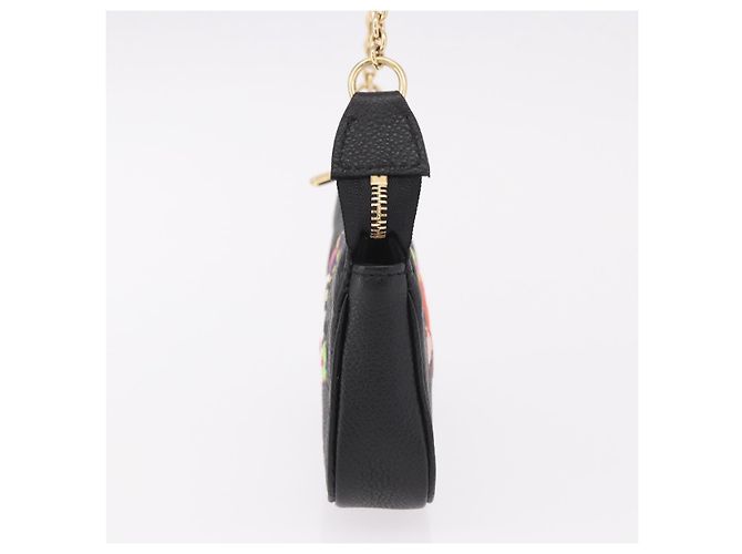 LOUIS VUITTON Empreinte Panda Mini Pochette Accessoires M13824 LV Auth 189260SM Negro Monograma - vista 3