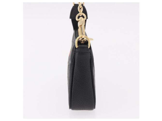 LOUIS VUITTON Empreinte Panda Mini Pochette Accessoires M13824 LV Auth 189260SM Negro Monograma - vista 4