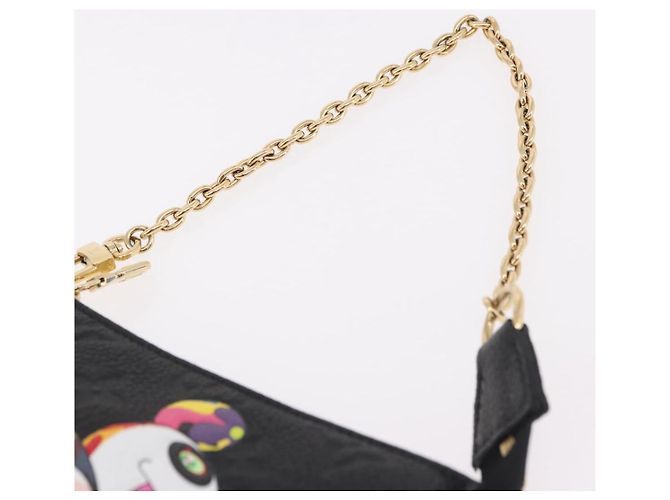 LOUIS VUITTON Empreinte Panda Mini Pochette Accessoires M13824 LV Auth 189260SM Negro Monograma - vista 8