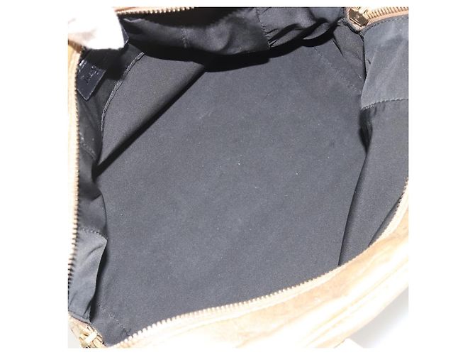 Borsa SAINT LAURENT Y Mail in pelle Oro Auth 188208 D'oro - vista 11