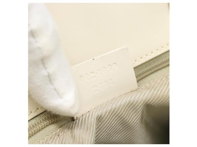 Borsa Tote GUCCI GG Canvas Azzurro chiaro Oro 002 1099 2404 Auth 187412V D'oro Blu chiaro - vista 11