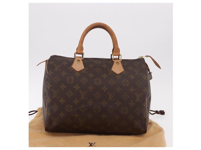 LOUIS VUITTON Borsa Monogram Speedy 30 M41526 LV Auth 187948V Monogramma - vista 12