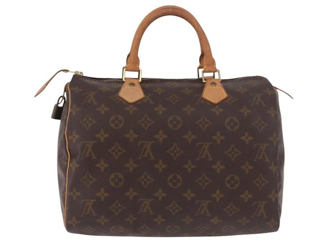 LOUIS VUITTON Borsa Monogram Speedy 30 M41526 LV Auth 187948V Monogramma - vista 2