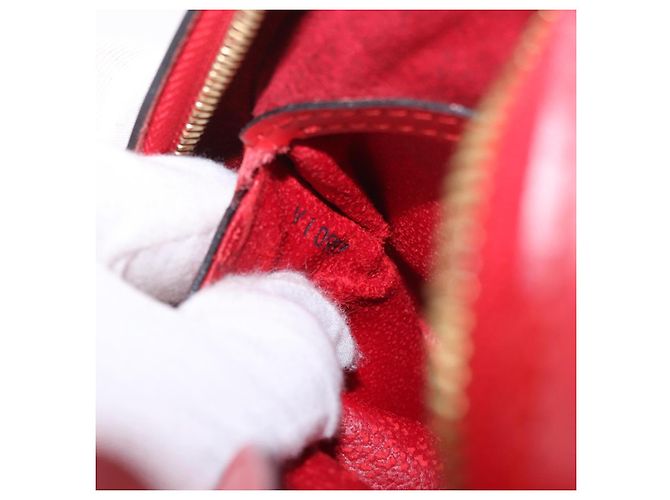 Zaino LOUIS VUITTON Epi Mabillon Rosso Castilian M52237 LV Auth 186394 - vista 12