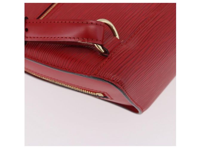 Zaino LOUIS VUITTON Epi Mabillon Rosso Castilian M52237 LV Auth 186394 - vista 17