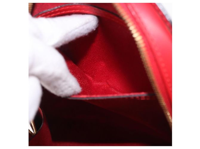 Zaino LOUIS VUITTON Epi Mabillon Rosso Castilian M52237 LV Auth 186394 - vista 22