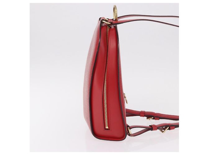 Zaino LOUIS VUITTON Epi Mabillon Rosso Castilian M52237 LV Auth 186394 - vista 3