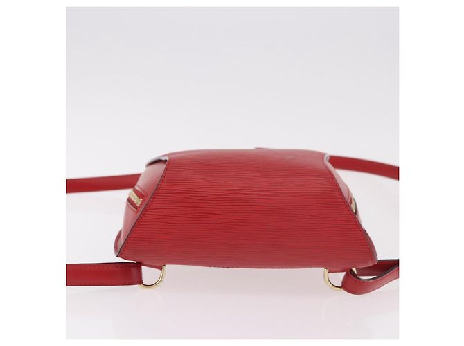 Zaino LOUIS VUITTON Epi Mabillon Rosso Castilian M52237 LV Auth 186394 - vista 5