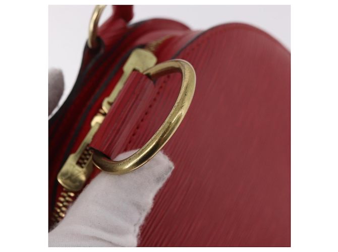 Zaino LOUIS VUITTON Epi Mabillon Rosso Castilian M52237 LV Auth 186394 - vista 7