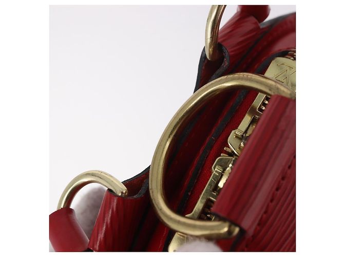 Zaino LOUIS VUITTON Epi Mabillon Rosso Castilian M52237 LV Auth 186394 - vista 8