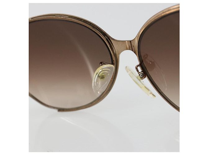 Céline Gafas de sol CELINE Metal Bronze Gold Auth hk3845 Dorado Bronce - vista 10