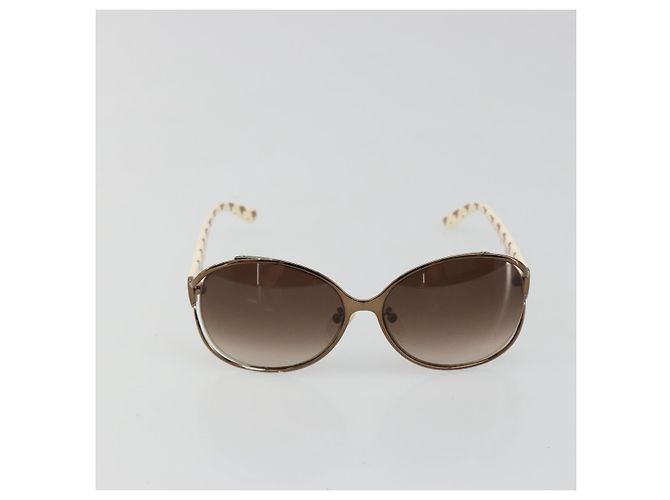 Céline Gafas de sol CELINE Metal Bronze Gold Auth hk3845 Dorado Bronce - vista 13
