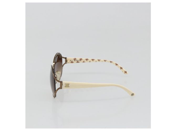 Céline Gafas de sol CELINE Metal Bronze Gold Auth hk3845 Dorado Bronce - vista 3