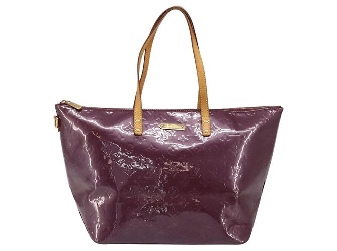 LOUIS VUITTON Monogram Vernis Bellevue GM Tote Bag Violet M93588 LV Auth 187276 Porpora - vista 13