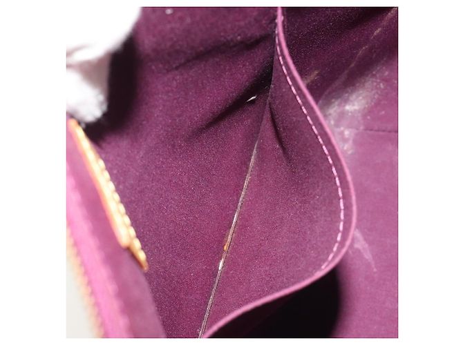 LOUIS VUITTON Monogram Vernis Bellevue GM Tote Bag Violet M93588 LV Auth 187276 Porpora - vista 24
