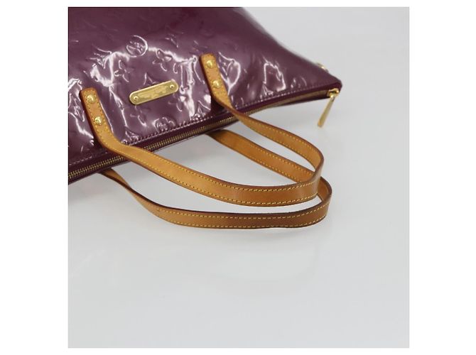 LOUIS VUITTON Monogram Vernis Bellevue GM Tote Bag Violet M93588 LV Auth 187276 Porpora - vista 7