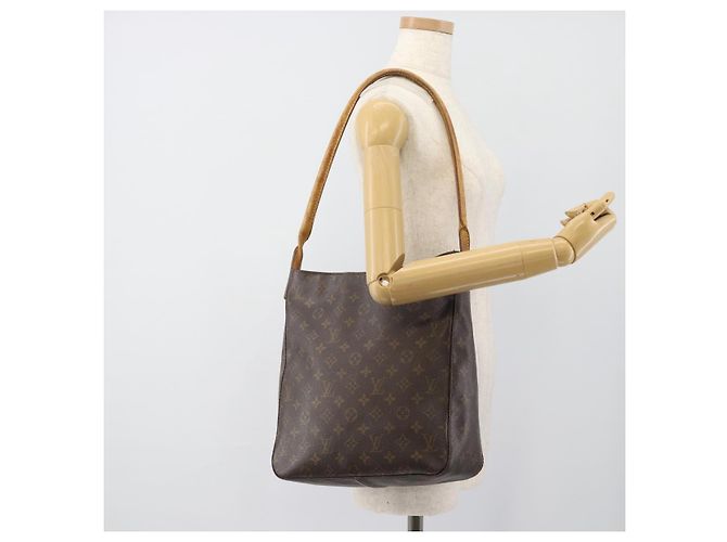 LOUIS VUITTON Borsa a Spalla Monogram Looping GM M51145 LV Auth fm5365 Monogramma - vista 23