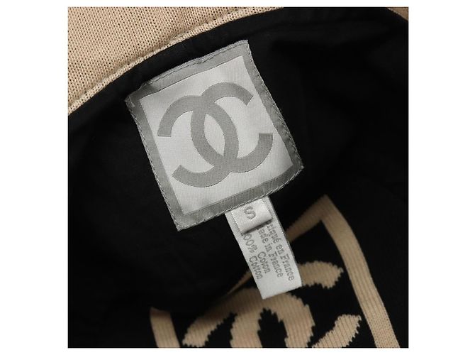 CHANEL Hut Canvas S Beige CC Auth mr2524A - Ansicht 12